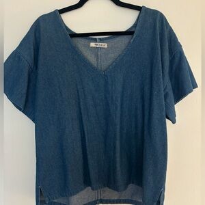 esby denim top M